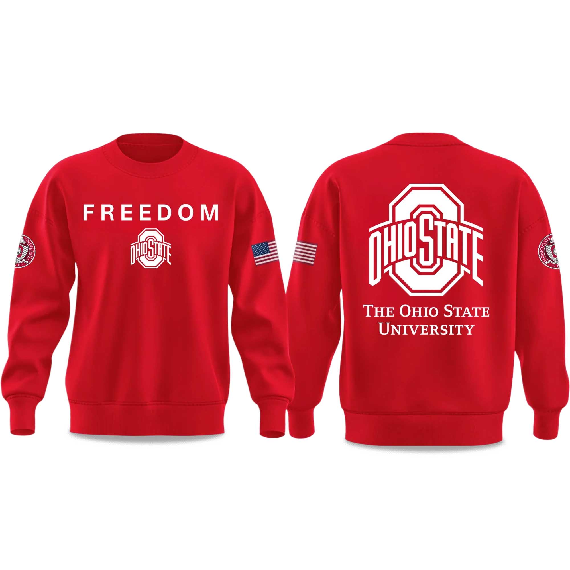 The Ohio State University Freedom 2025 Sweatshirt 3 The Ohio State University Freedom 2025 Sweatshirt (3)