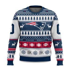 2025 Christmas Patriots Personalized Ugly Sweater 1