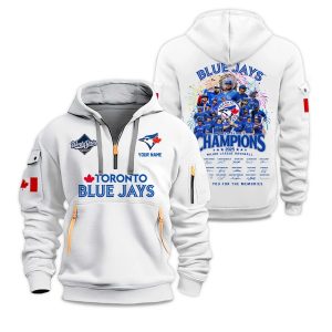 Blue Jays World Series 2025 All Team Special Quarter Zip Hoodie