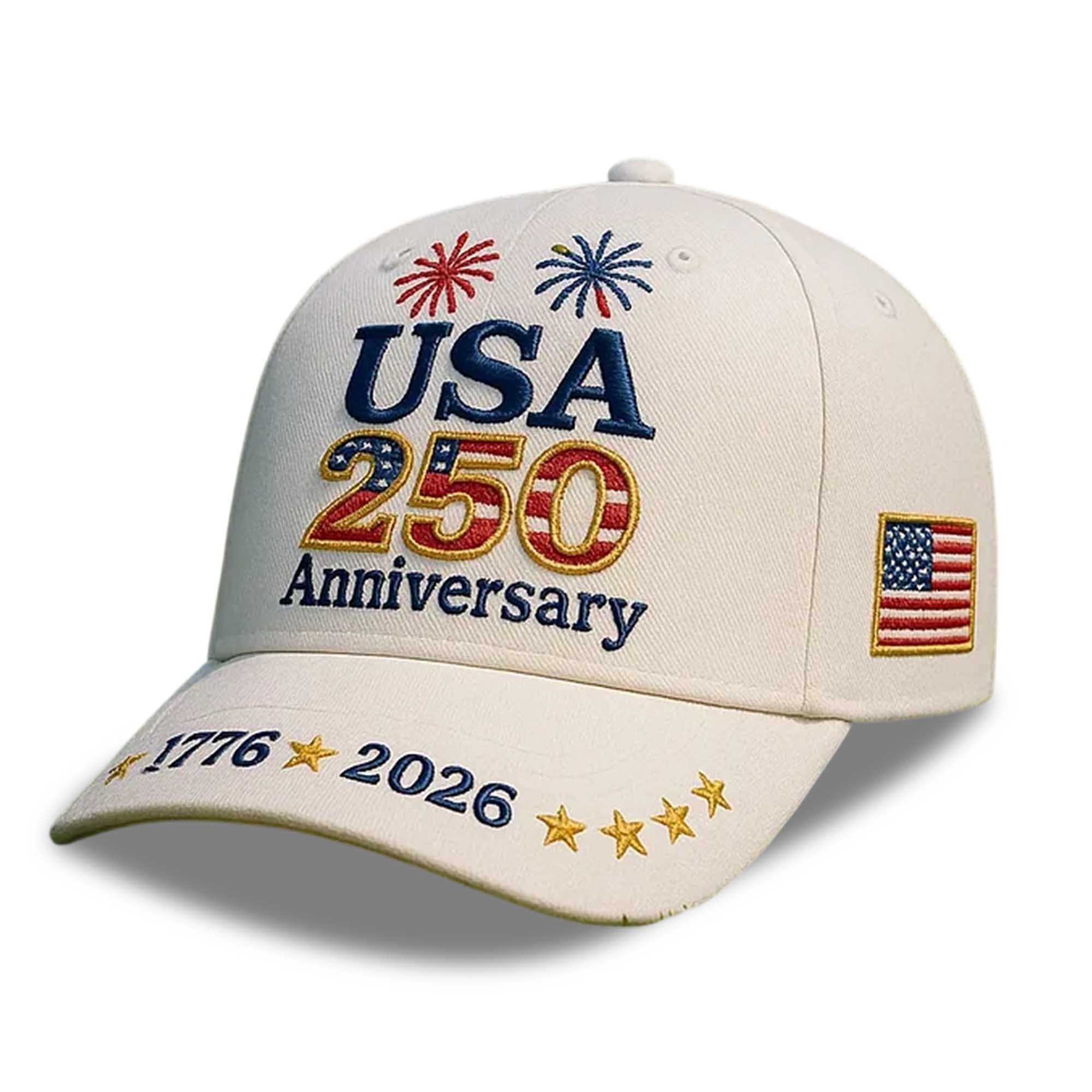 USA 250 Anniversary 1776-2026 Hat USA 250 Anniversary 1776-2026 Hat
