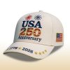 USA 250 Anniversary 1776-2026 Hat 3 USA 250 Anniversary 1776 2026 Hat