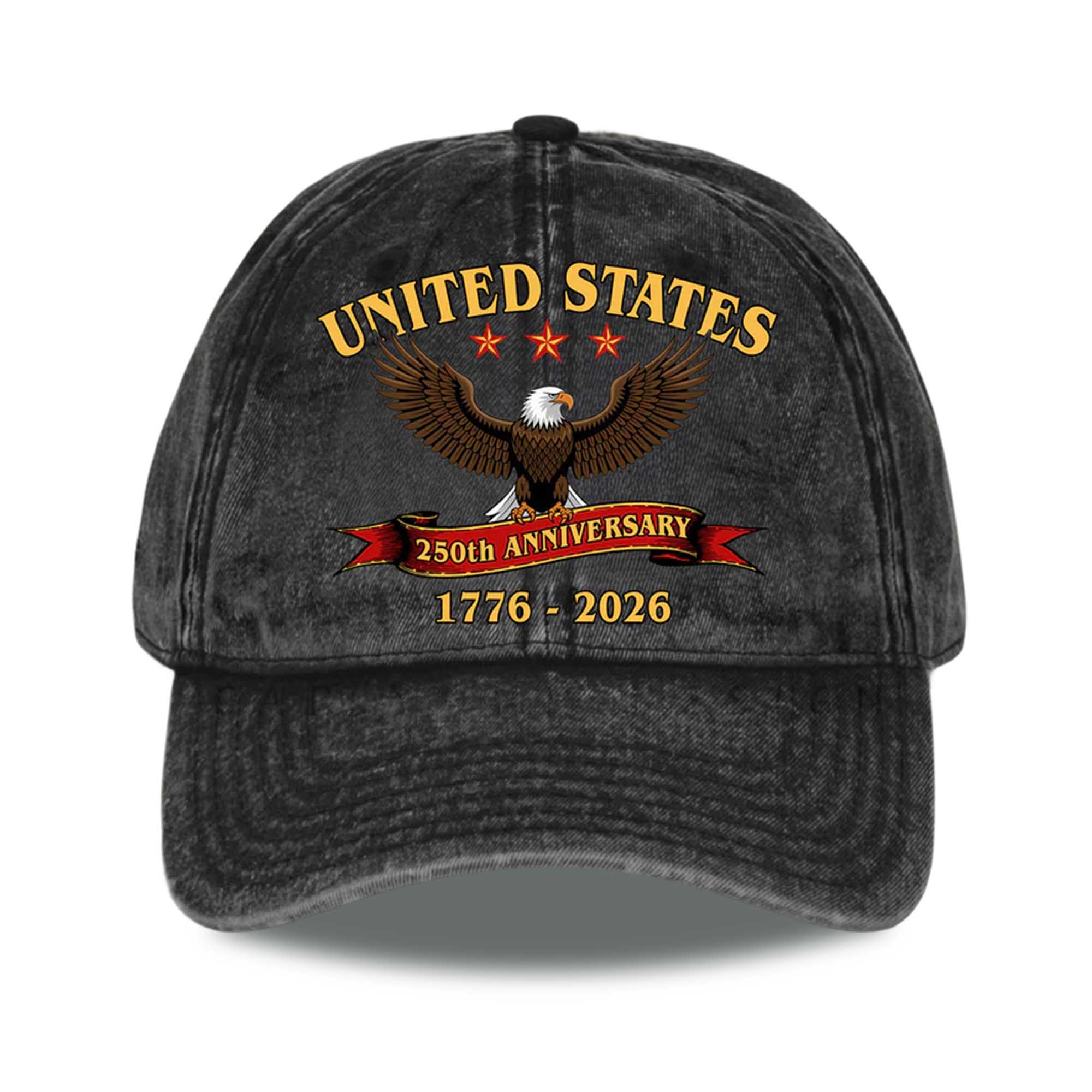 United States 250th Anniversary 1776-2026 Print Hat United States 250th Anniversary 1776-2026 Print Hat