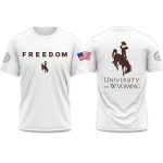 University of Wyoming Freedom 2025 T-Shirt