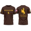 University of Wyoming Freedom 2025 T-Shirt 3 University of Wyoming Freedom 2025 T Shirt