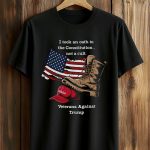 Veteran against Trump MAGA Trump Shirt