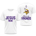 Vikings Jesus Won 2025 Shirt