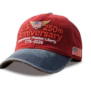 US 250th Anniversary Independence Freedom Liberty 1776 2026 Hat
