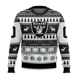 2025 Christmas Raiders Personalized Ugly Sweater 1