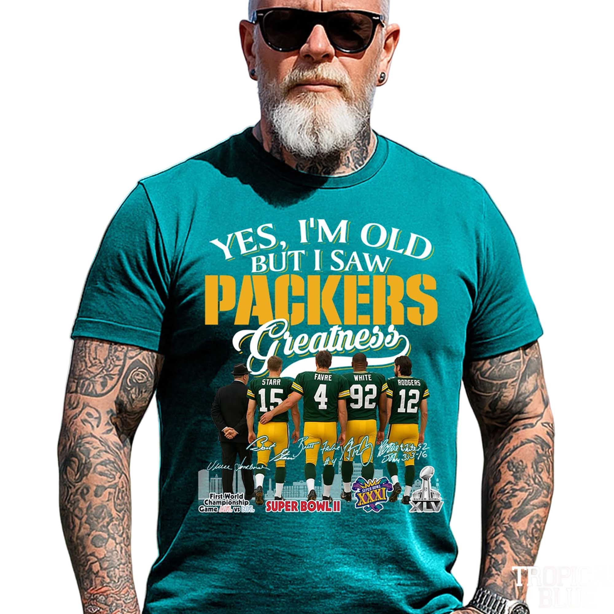 Yes, I’m Old But I Saw Packers Greatness Shirt 4 Yes, I’m Old But I Saw Packers Greatness Shirt