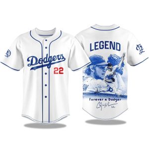 Clayton Kershaw Legend Forever a Dodgers 2025 Jersey 1