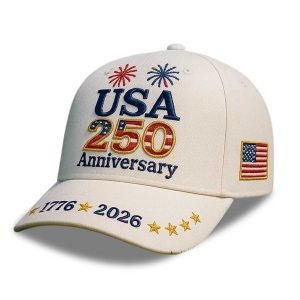 USA 250 Anniversary 1776 2026 Hat