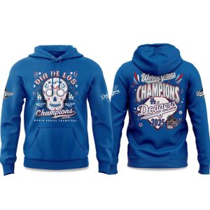 Dodgers Dia De Los World Series Champions 2025 Hoodie