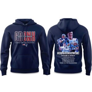 Patriots Thank You Rob Gronkowski 2025 Hoodie