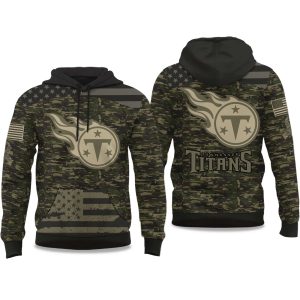 2025 Titans Salute to Service Camo Hoodie 1