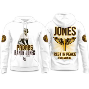 Padres Randy Jones Rest In Peace Forever 35 Hoodie