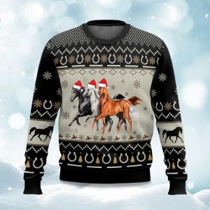 Christmas Horses Ugly Christmas Sweater