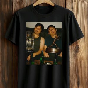 Shohei Ohtani & Yoshinobu Yamamoto Drinking And Smoking Shirt