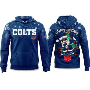 Colts Merry Christmas 2025 Hoodie