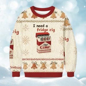 2025 I Need A Fridge Cig Christmas Ugly Sweater 1