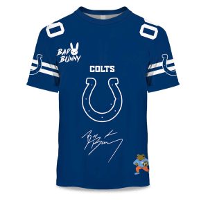 Personalized Colts Bad Bunny Bowl LX 2025 2026 Shirt 1