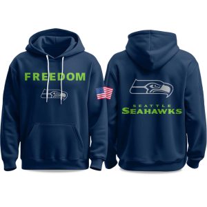 Seahawks Freedom 2025 Hoodie