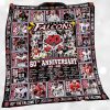 Falcons 60th Anniversary 1966-2026-Fleece Blanket 3 Falcons 60th Anniversary 1966 2026 Fleece Blanket