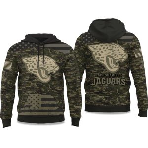 2025 Jaguars Salute to Service Camo Hoodie 1