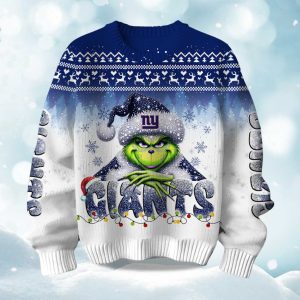 2025 Giants Grnch Season Christmas Ugly Sweater 1