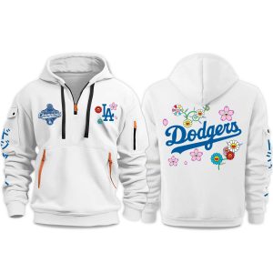 Dodgers Murakami World Series Champions 2025 Quarter Zip Hoodie (1)