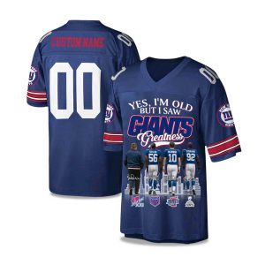 Yes, I'm Old But I Saw Giants Greatness 2025 Jersey