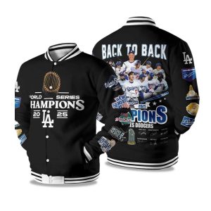 Los Angeles Dodgers World Series Champions 2025 Back To Back Jacket