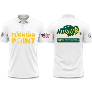 North Dakota State University This Is Our Turning Point USA 2025 Polo Shirt