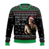 2025 Die Hard Ho Ho Ho Machine Gun Christmas Ugly Sweater
