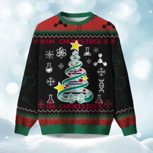 2025 DNA Tree Ugly Christmas Ugly Sweater 1