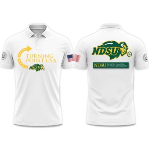 North Dakota State University Turning Point USA 2025 Polo Shirt (1)