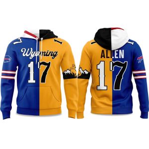Josh Allen Bills Wyoming Cowboys 2025 Hoodie 1