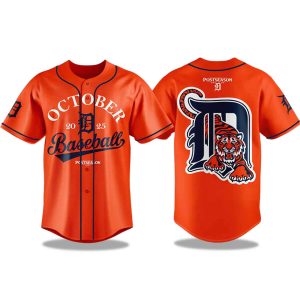 Tigers October Postseason 2025 Jersey
