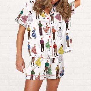 Seven Brides For Seven Brothers Silky Satin Pajama Set