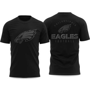 2025 Eagles Back In Black Shirt 1
