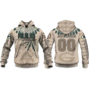 2025 Personalized Packers Football Native American Heritage Hoodie 1