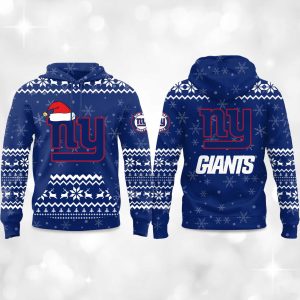 2025 Giants Reindeer football Christmas Hoodie 1