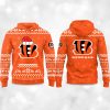 2025 Bengals Reindeer football Christmas Hoodie 1