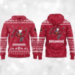 2025 Buccaneers Reindeer football Christmas Hoodie