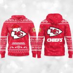 2025 Chiefs Reindeer football Christmas Hoodie