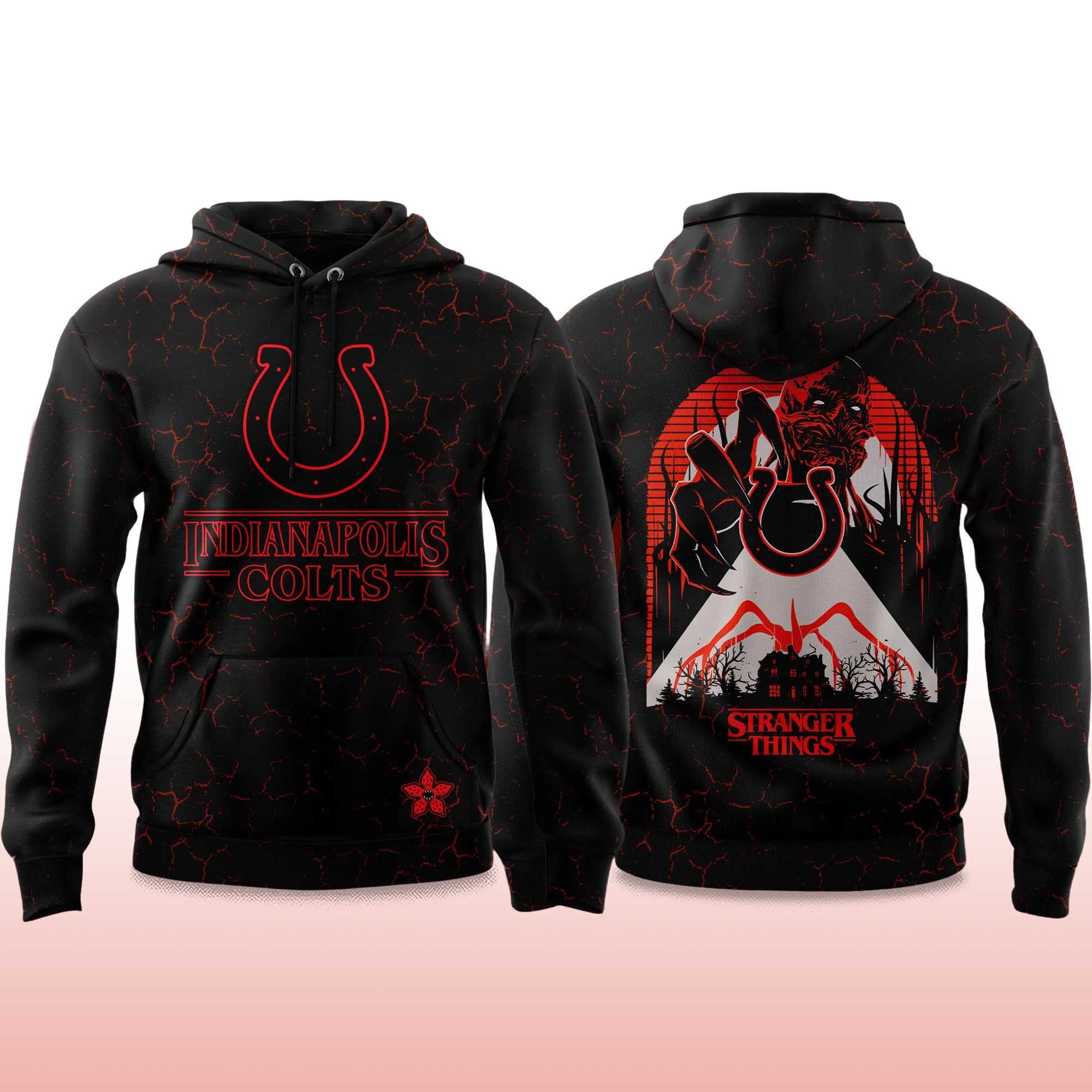 2025 Colts x Stranger Things 5 Hoodie 2 2025 Colts x Stranger Things 5 Hoodie 2