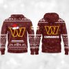2025 Commanders Reindeer football Christmas Hoodie 5 2025 Commanders Reindeer football Christmas Hoodie 1