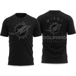 2025 Dolphins Back In Black Shirt