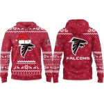 2025 Falcons Reindeer Christmas Hoodie