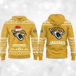 2025 Jaguars Reindeer football Christmas Hoodie