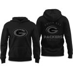 2025 Packers Back In Black Hoodie